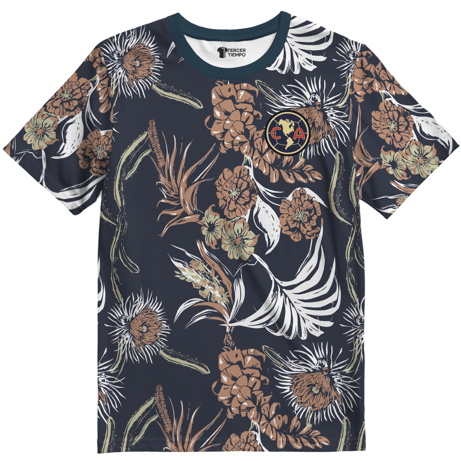 Playera America entrenamiento 22 flores
