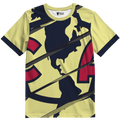 Playera America Escudo Amarilla
