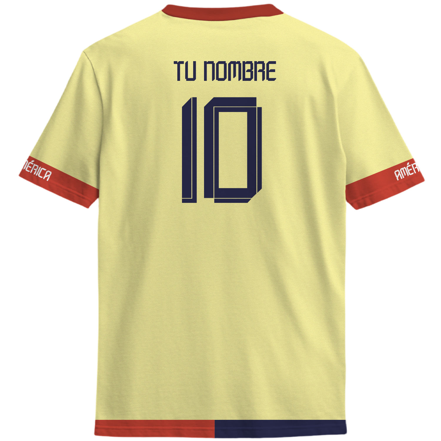 Playera America Fenix Amarilla