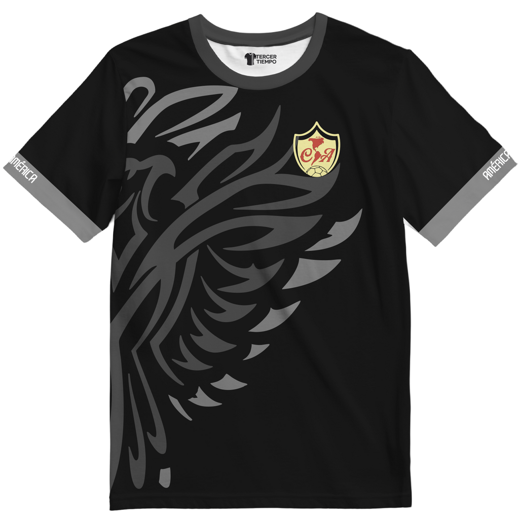 Playera America Fenix Negro