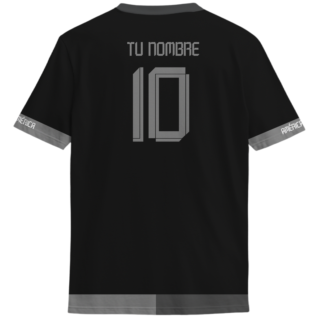 Playera America Fenix Negro