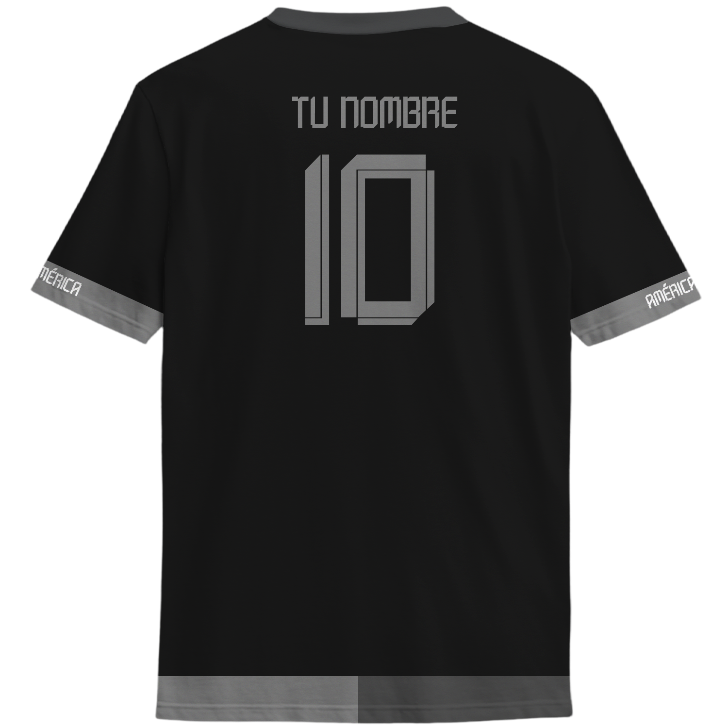 Playera America Fenix Negro