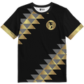 Playera America negra y dorado