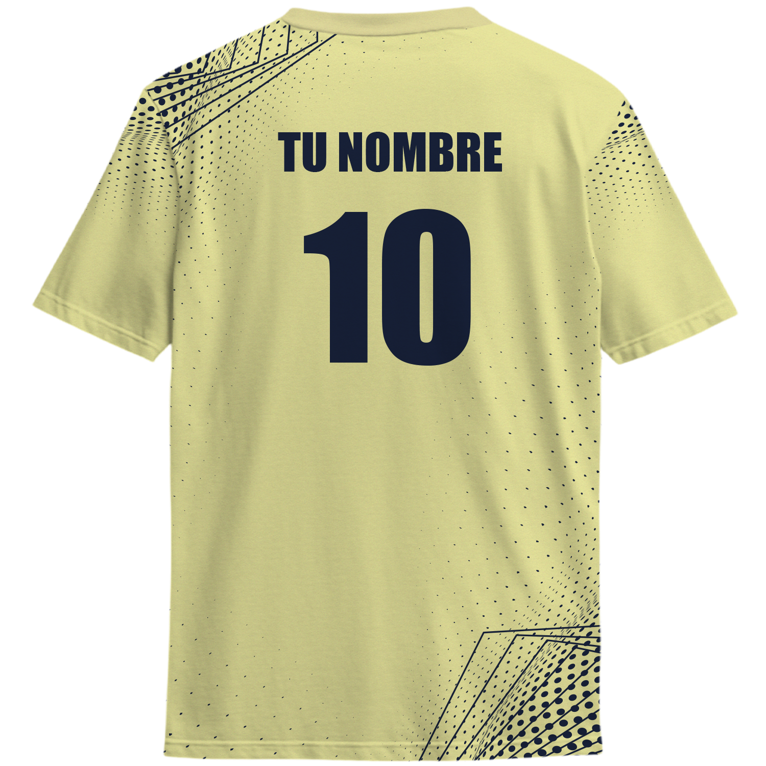 Playera America tricampeon amor eterno Amarilla