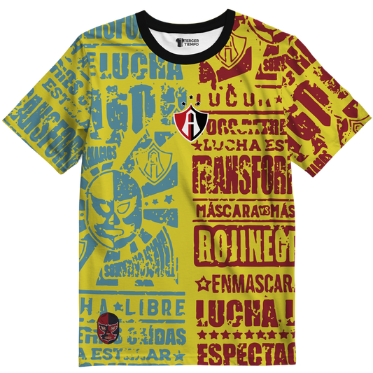Playera Atlas Luchas