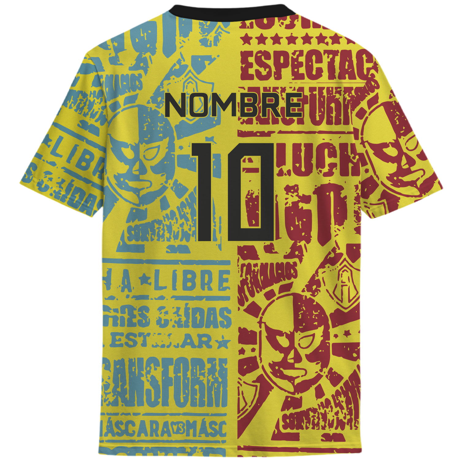 Playera Atlas Luchas