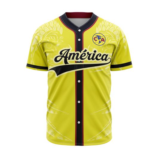 Beisbolera America Visitante Amarilla