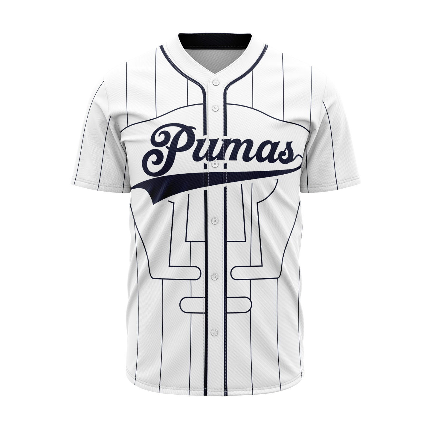 Beisbolera Pumas Blanca