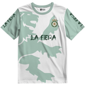 Playera Leon fiera Blanca