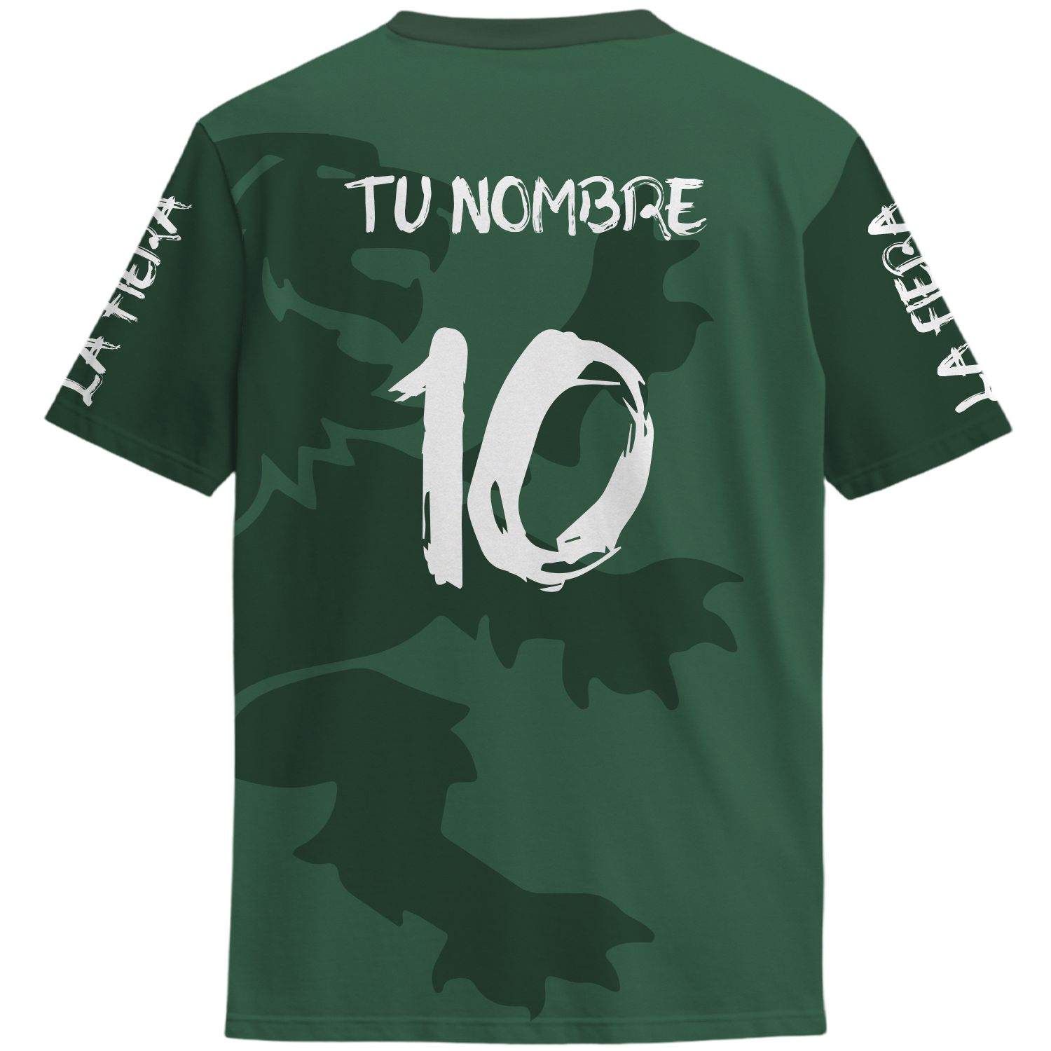 Playera Leon fiera Verde