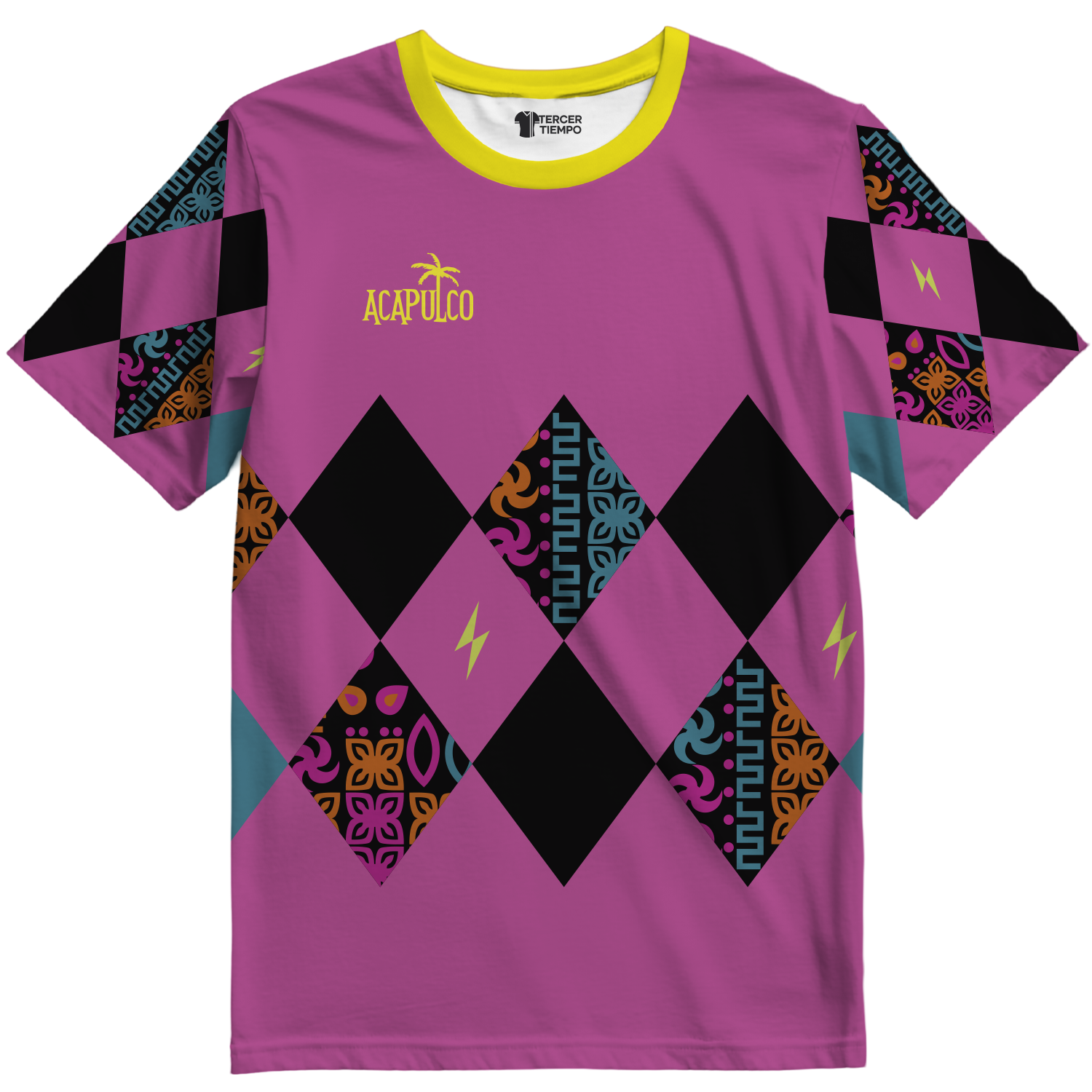 Playera Mexico Campos rosa