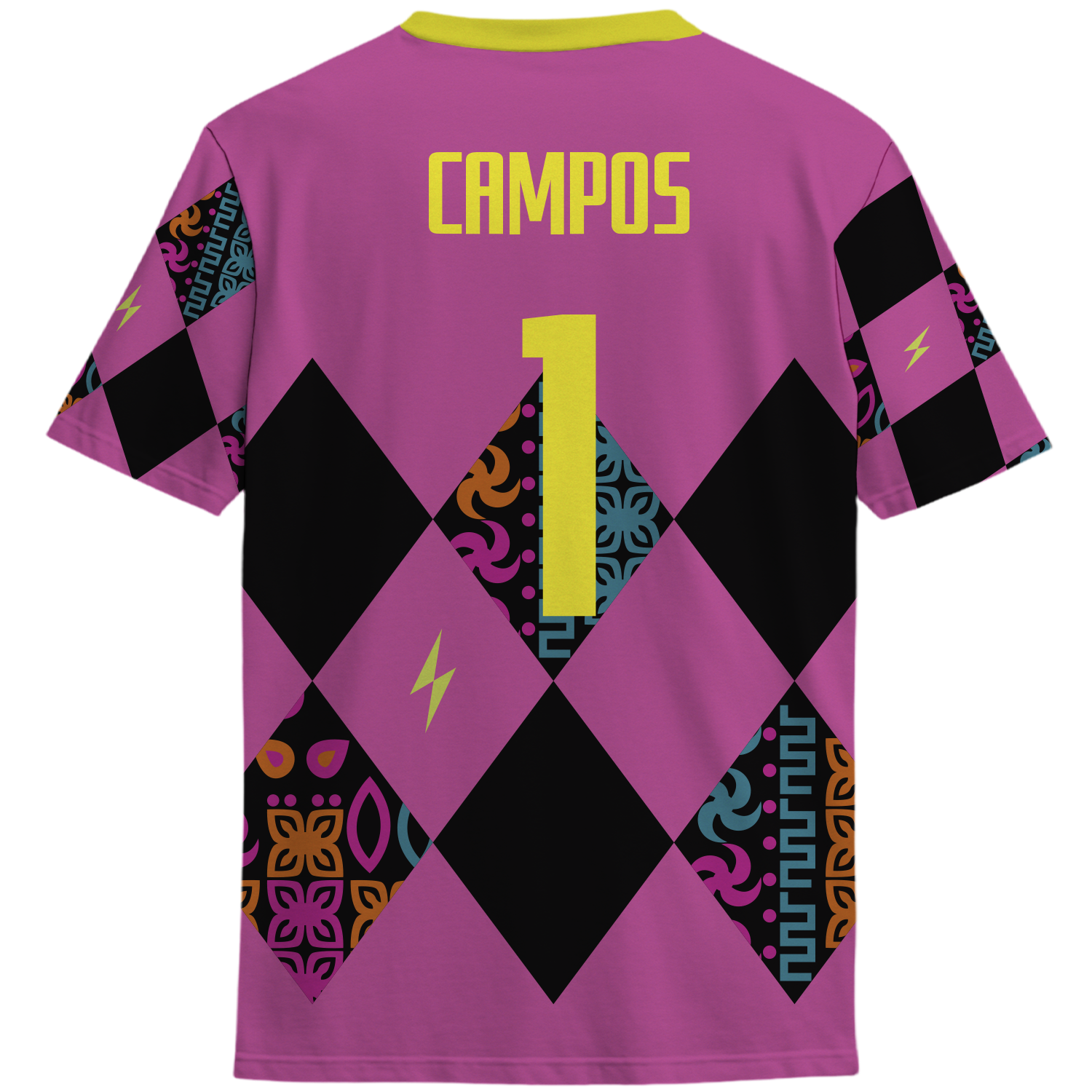Playera Mexico Campos rosa