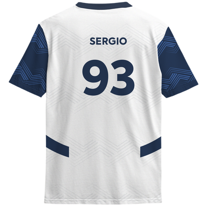 Playera Monterrey Visitante 25 Blanca