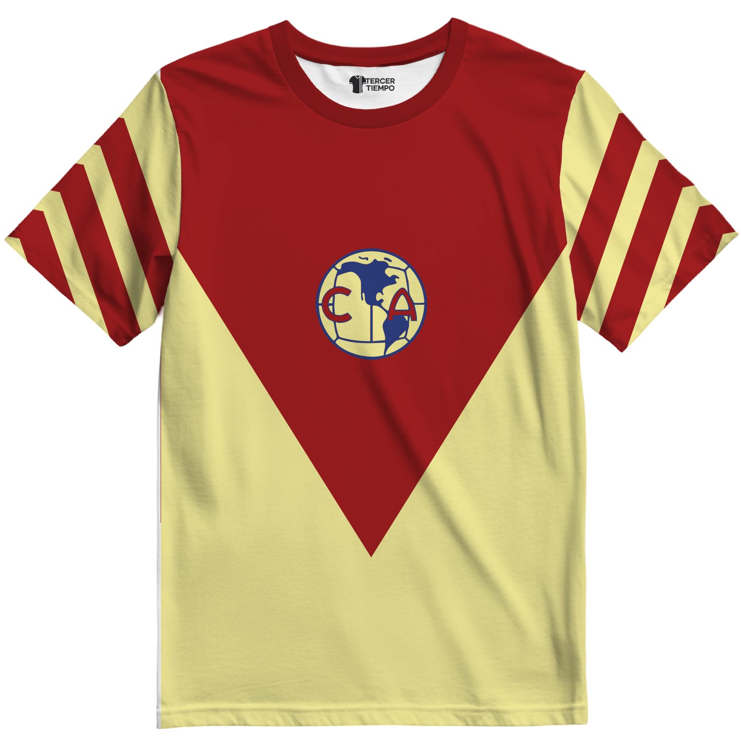 Playera America Ochentas Roja