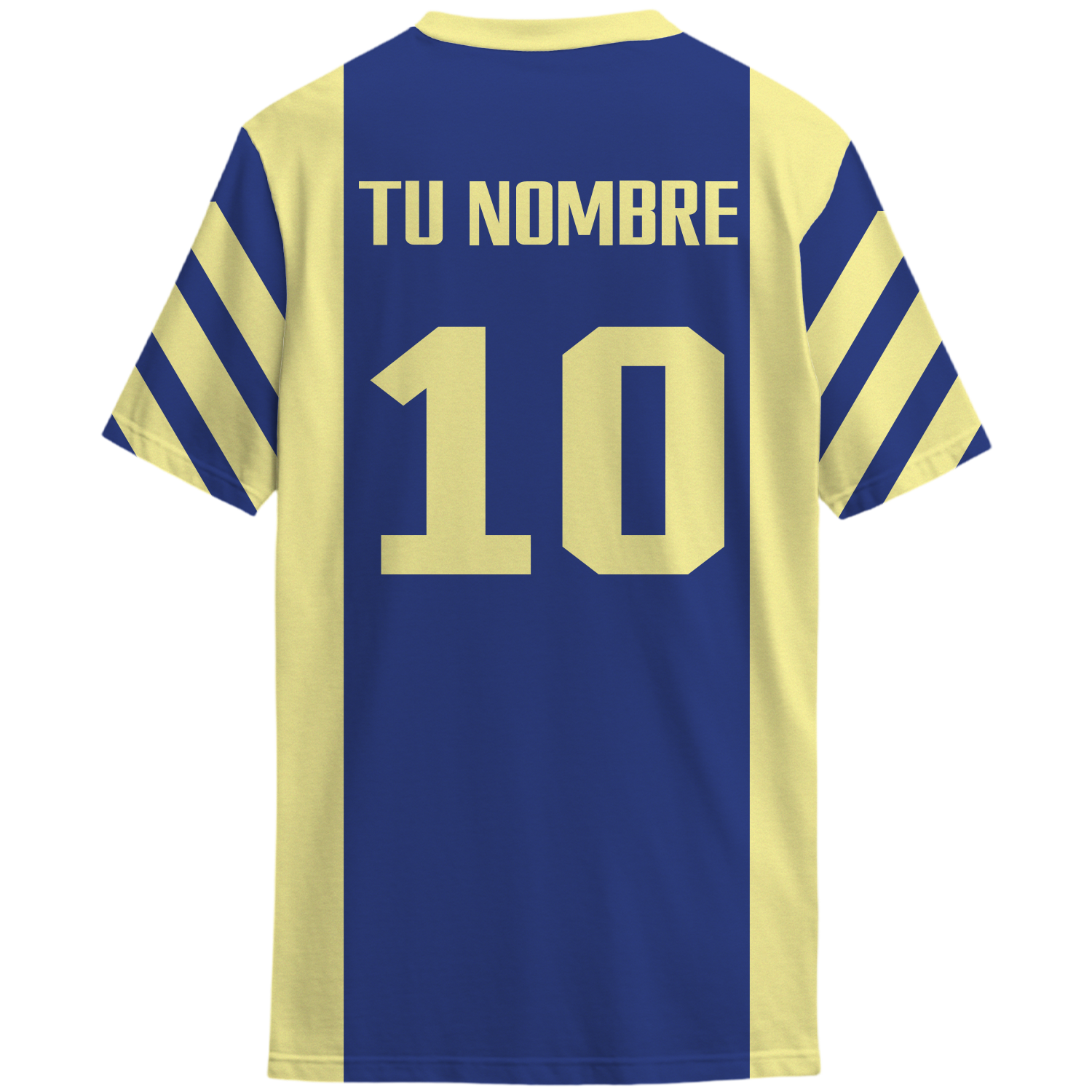 Playera America Ochentas Amarilla