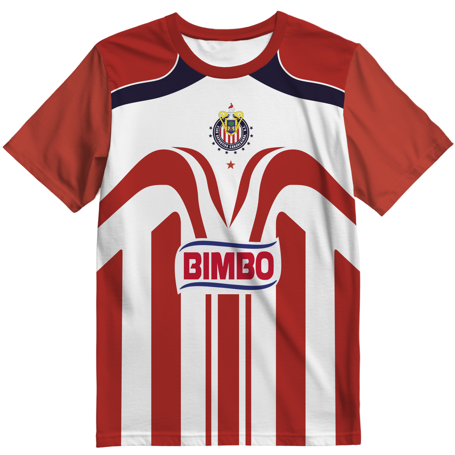 Playera Chivas Local Retro 2007
