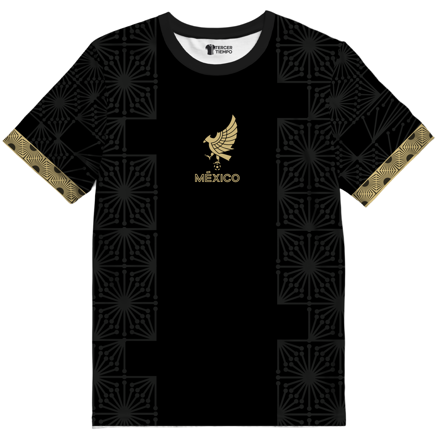 Playera Mexico Negra 25