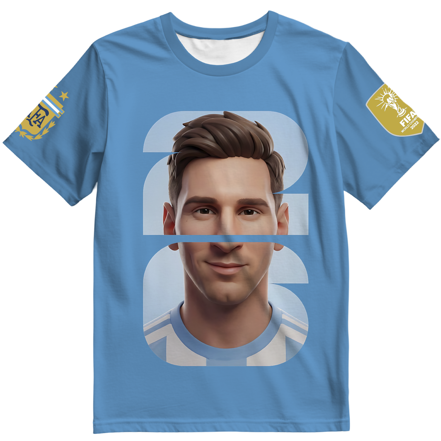 Playera Mundial Messi Argentina