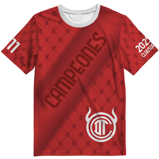 Playera Toluca Campeon 25 2