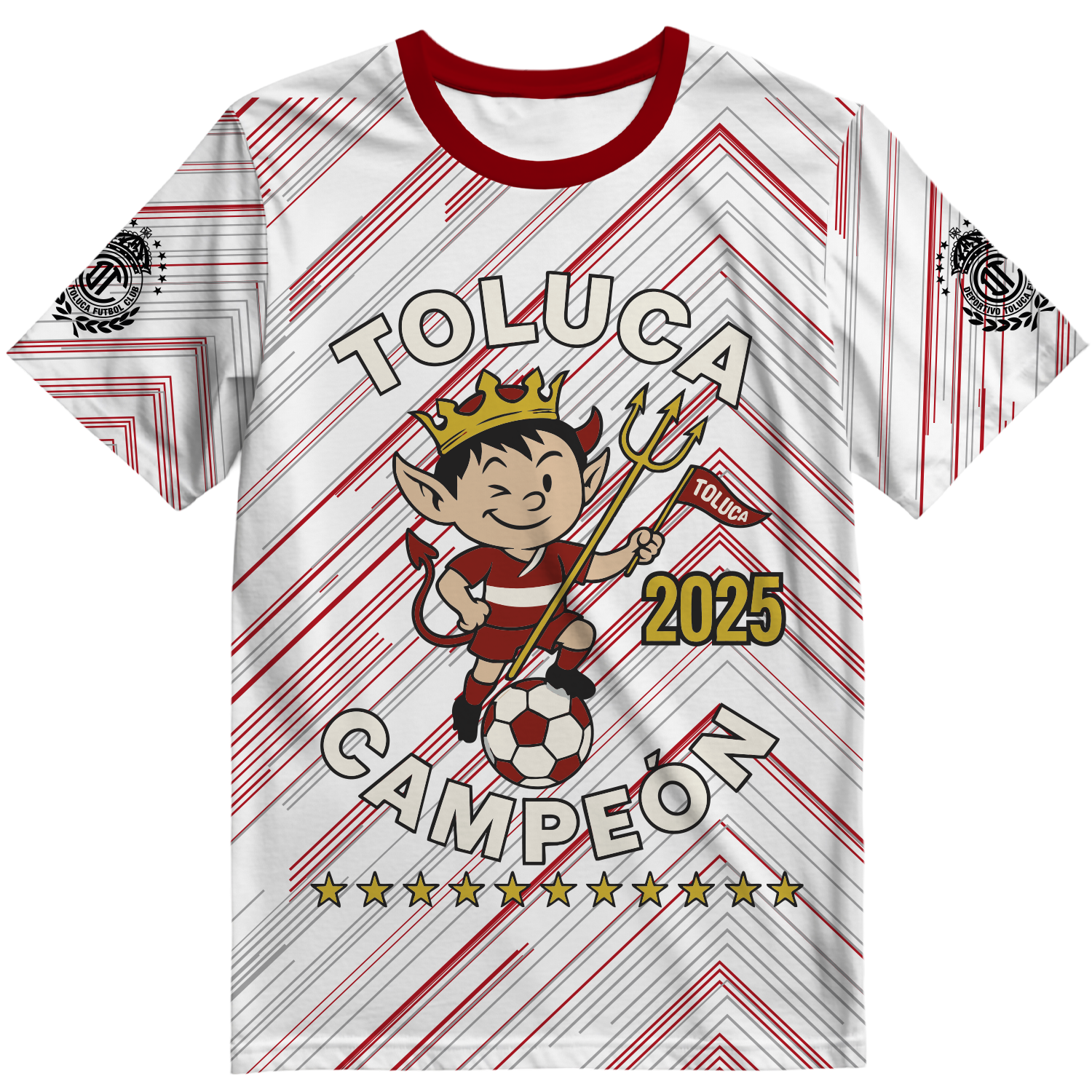 Playera Toluca Campeon 25 3