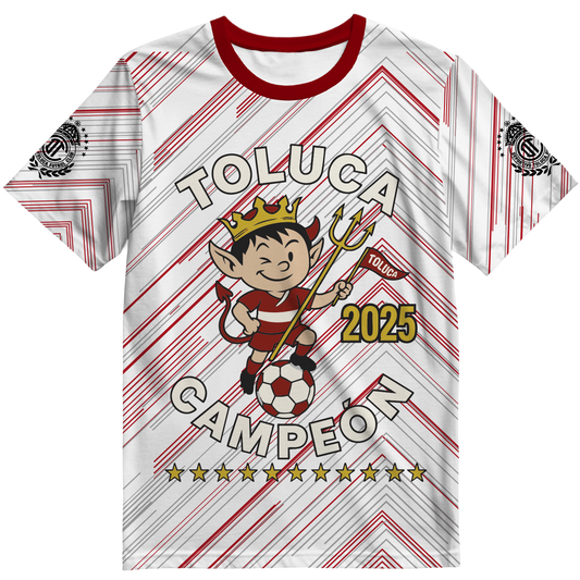 Playera Toluca Campeon 25 3