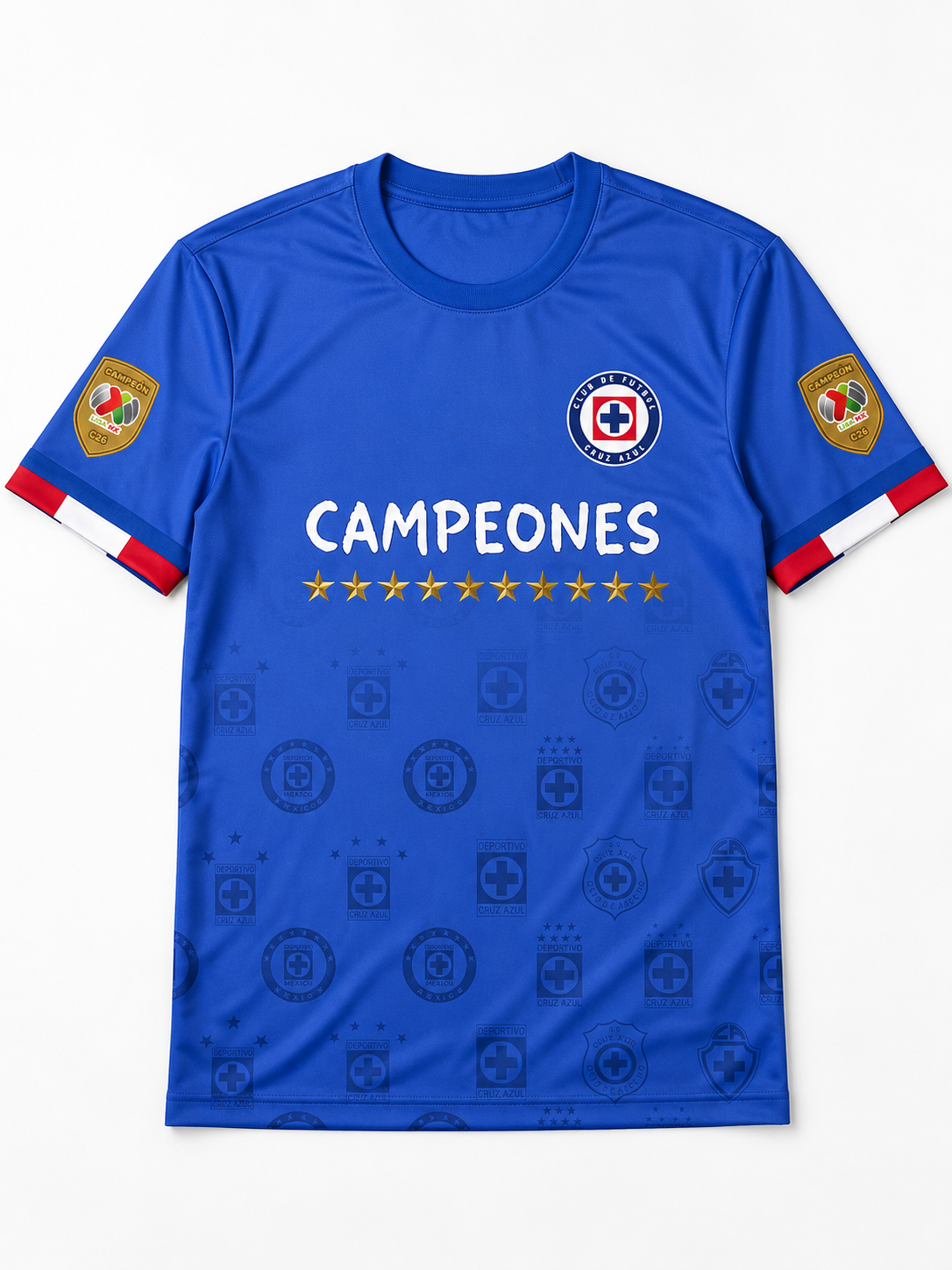 Playera Cruz Azul Campeon 26 c